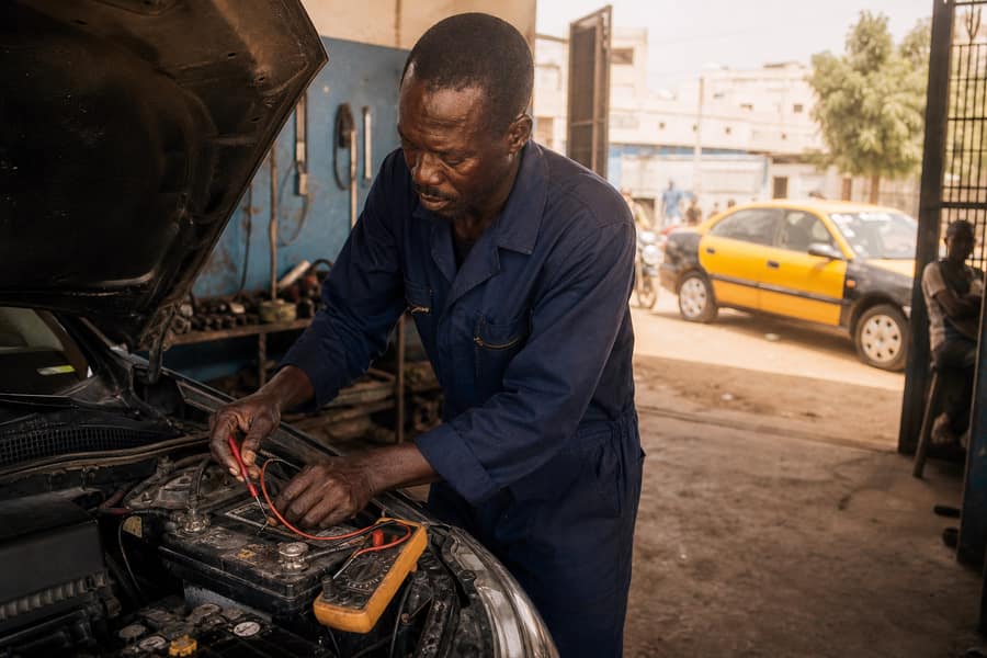 Batterie de voiture au Sénégal : durée de vie, signes de faiblesse et conseils pour la faire durer en 2026