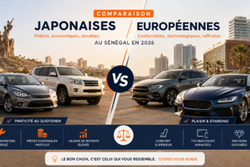 Voitures japonaises ou européennes au Sénégal : laquelle choisir en 2026 ?
