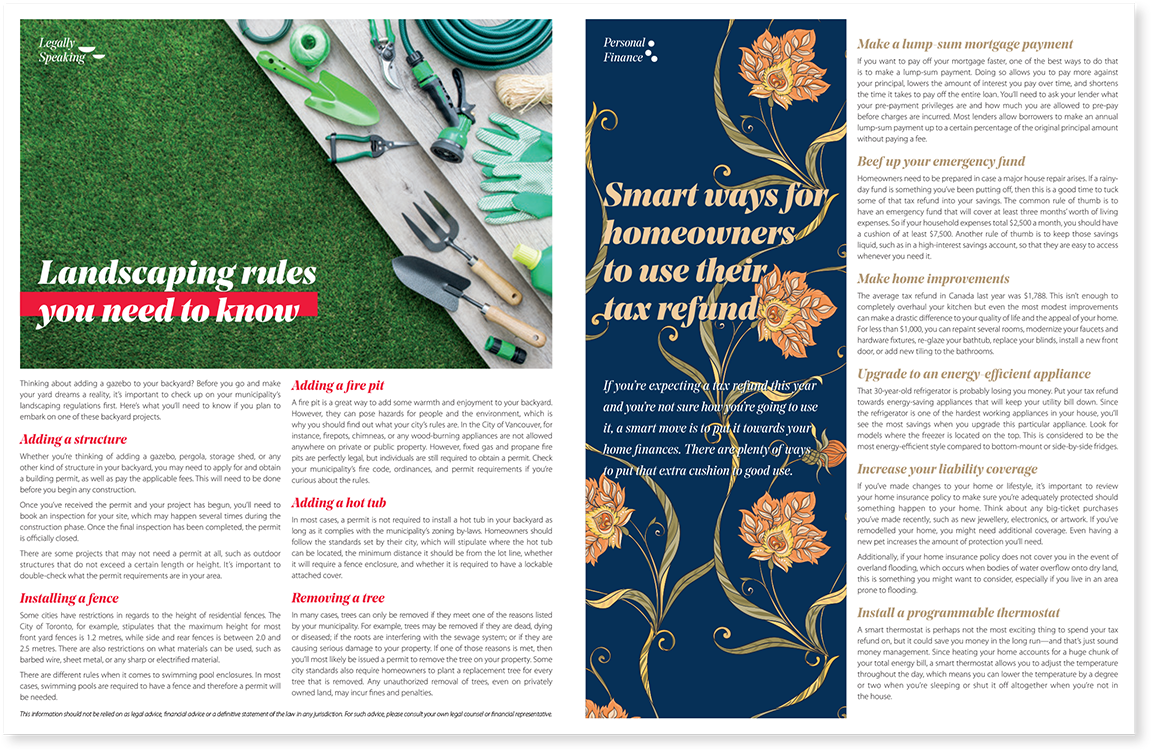 Centre Spread Articles - Page 2 & 3